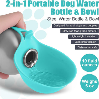 Dogs Drinking Bottle for On the Go