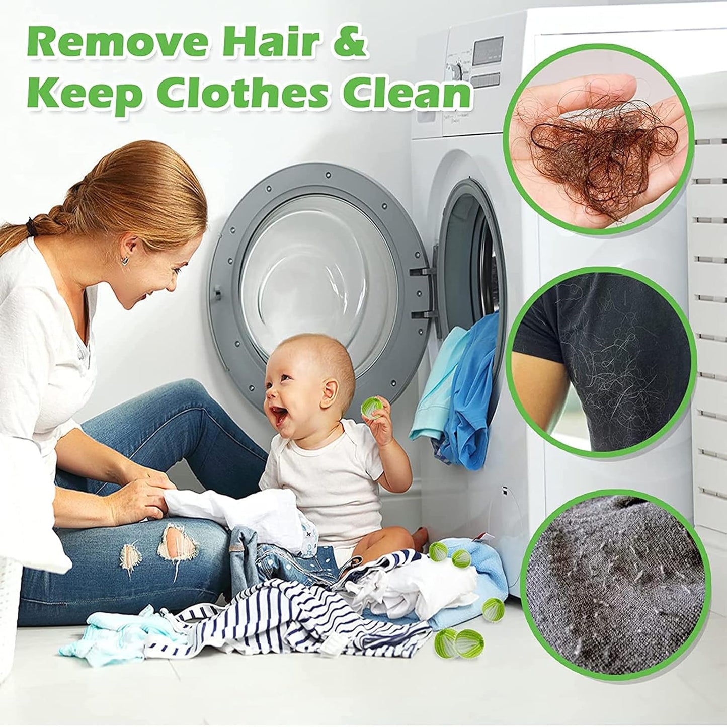 Pack of 12 Pet Hair Remover