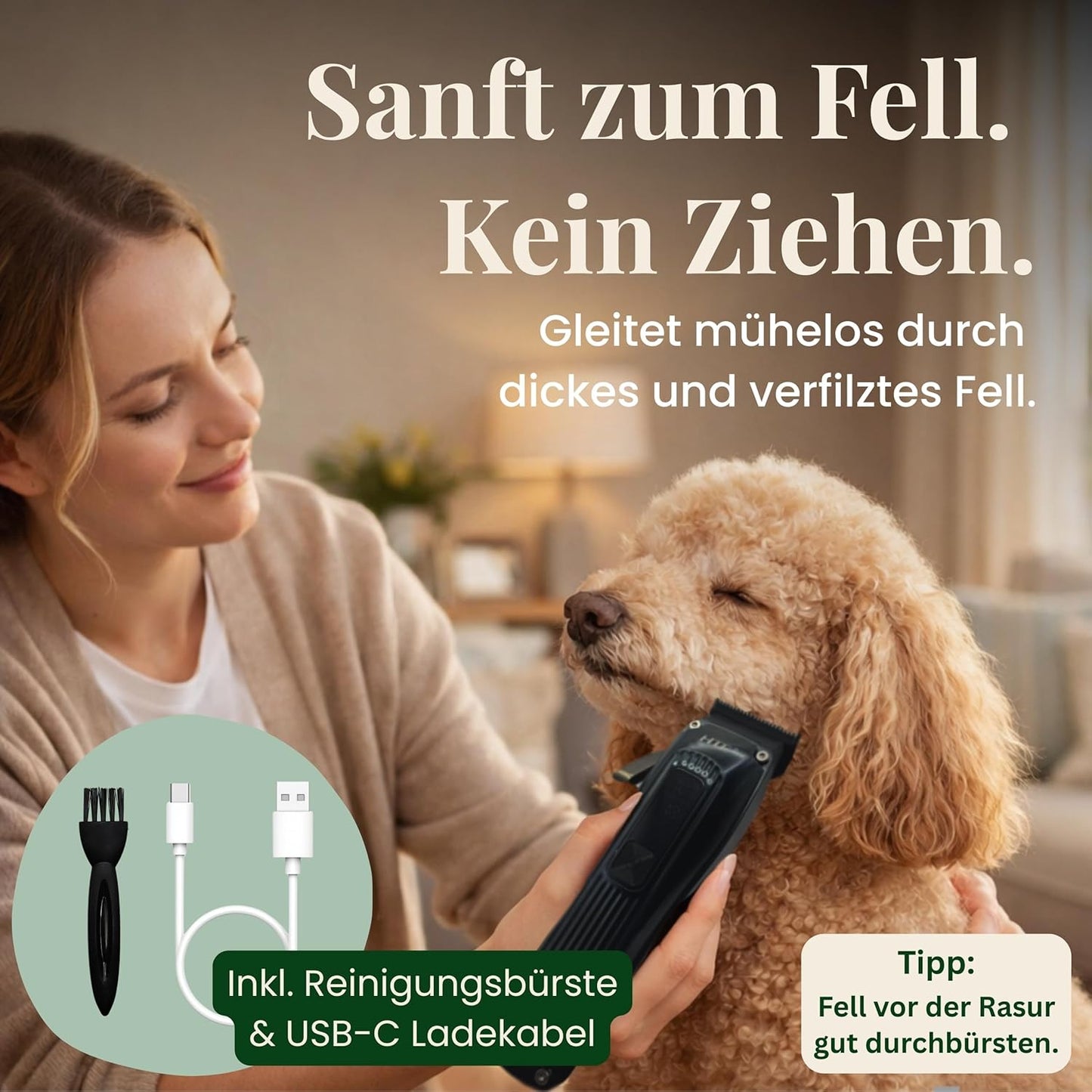 Dog Clipper for Thick Thick Fur