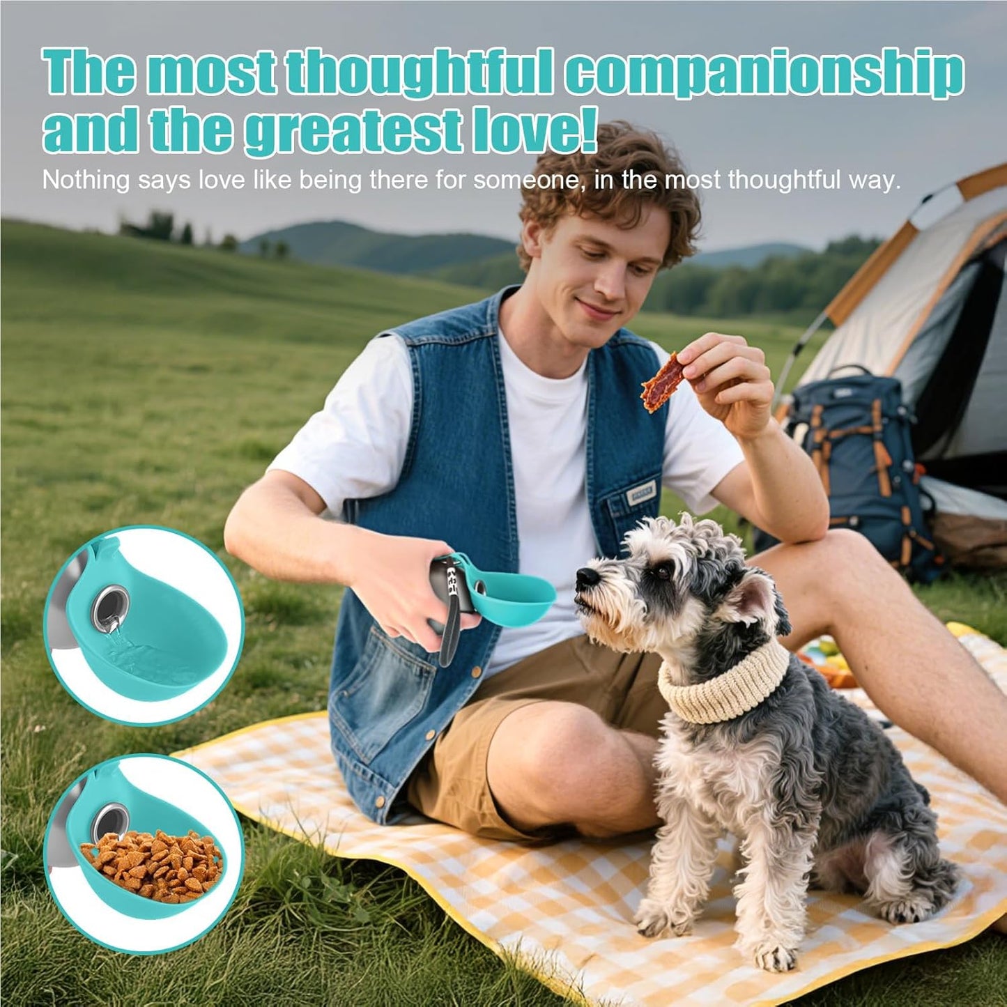 Dogs Drinking Bottle for On the Go